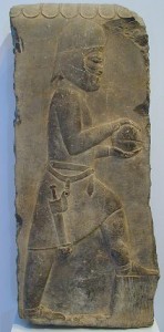Die Geschichte Irans, Darstellung eines Meders aus dem Palast des Xerxes in Persepolis