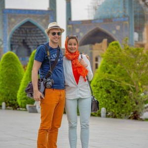 touristes en Iran