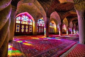 Iran Culture and Heritage-pink mosque Nasir ol Molk