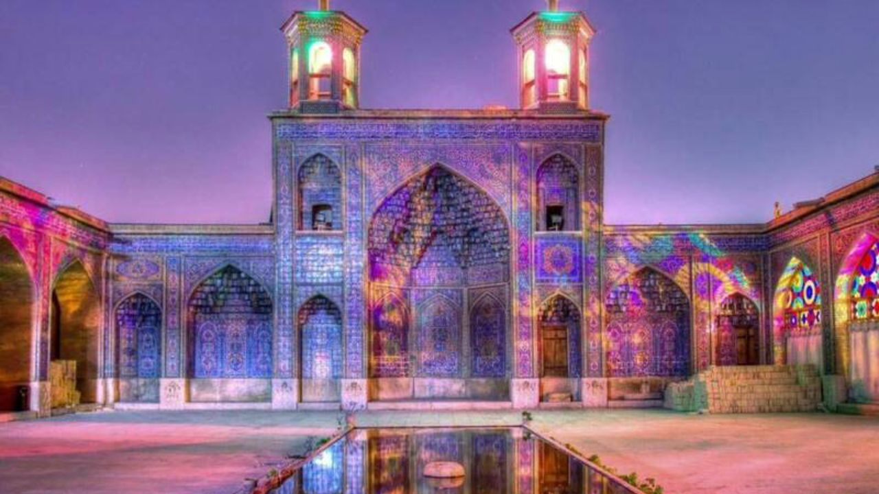 mosques in Shiraz, Iran