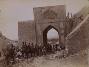 old Quran gate