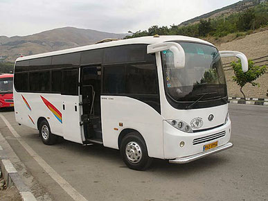 Les minibus en Iran