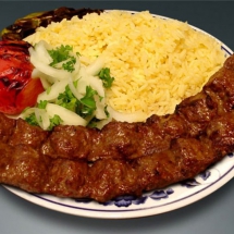 Iranian kebab Kubide