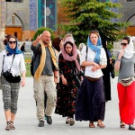 tourists en Iran