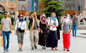 tourists en Iran